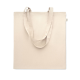 Picture of RECYCLED COTTON SHOPPER TOTE BAG in Brown