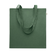 Picture of RECYCLED COTTON SHOPPER TOTE BAG in Green