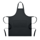ADJUSTABLE KITCHEN APRON in Black image 2