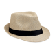 PAPER STRAW HAT in Brown image 2