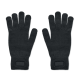 Picture of KNITTED GLOVES in RPET in Black