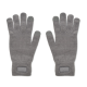 Picture of KNITTED GLOVES in RPET in Grey