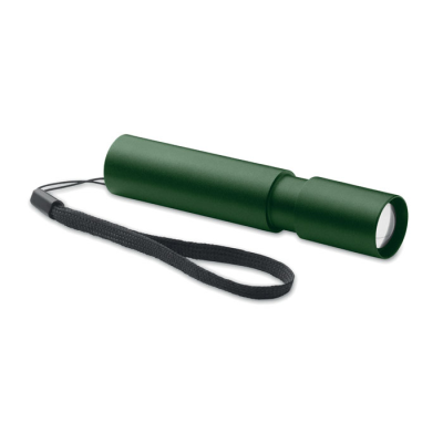Picture of ALUMINIUM METAL RECHARGEABLE TORCH in Green