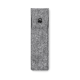 Picture of RPET FELT PENCIL CASE in Grey