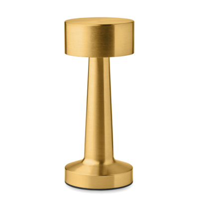 Picture of RECHARGEABLE IRON TABLE LAMP in Gold