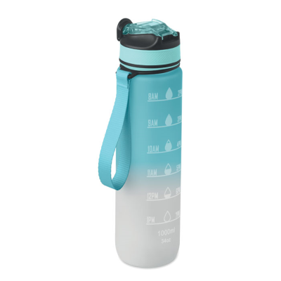 Picture of SPORTS WATER BOTTLE RPET 1L in Blue
