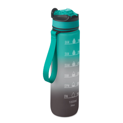 Picture of SPORTS WATER BOTTLE RPET 1L in Black