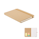 Picture of A5 NOTE BOOK RECYCLED PAPER SET in Brown