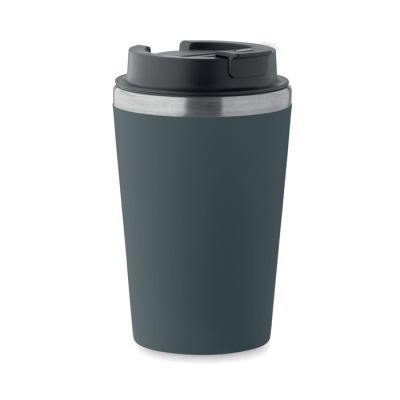 Picture of CERAMIC POTTERY LINING TUMBLER 350 ML in Blue