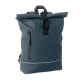 Picture of LAPTOP 15 INCH ROLL TOP PU BACKPACK RUCKSACK in Blue