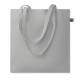 SHOPPER TOTE BAG FAIRTRADE 180GR in Grey image 2