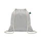 DRAWSTRING BAG FAIRTRADE 180GR in Grey image 2
