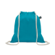 DRAWSTRING BAG FAIRTRADE 180GR in Blue image 2