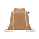 DRAWSTRING BAG FAIRTRADE 180GR in White image 2