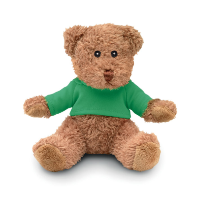 Picture of TEDDY BEAR with Tee Shirt in Green