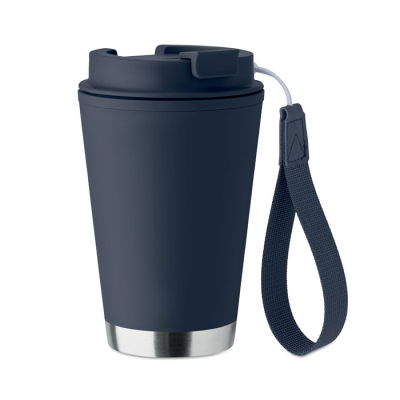 Picture of DOUBLE WALL TUMBLER 300ML in Blue