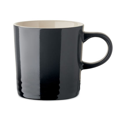 Picture of CERAMIC POTTERY MUG 290ML in Grey