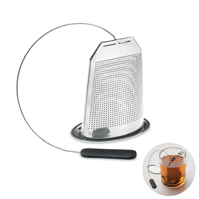 Picture of TEA INFUSER in Stainless Steel Metal in Black