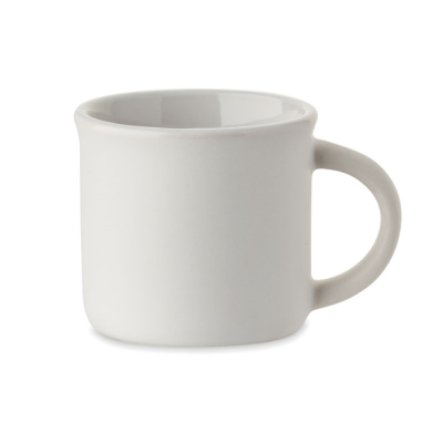 Picture of CERAMIC POTTERY ESPRESSO CUP 40 ML in White