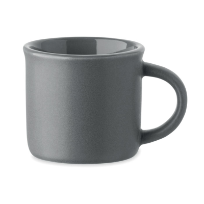 Picture of CERAMIC POTTERY ESPRESSO CUP 40 ML in Grey