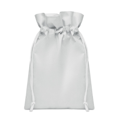Picture of SMALL GIFT BAG in RPET in White