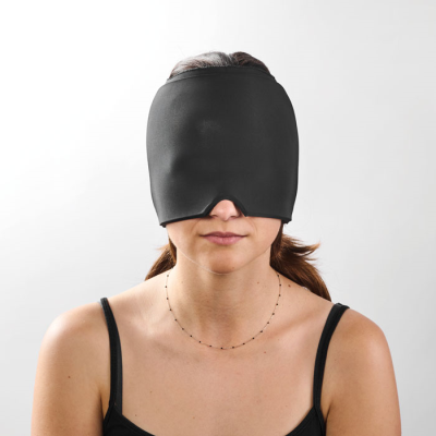 Picture of ONE SIZE RELIEF COMPRESS CAP in Black