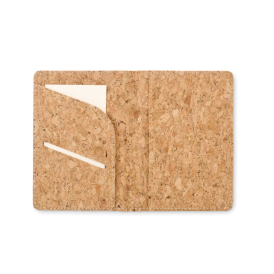 Picture of CORK PASSPORT HOLDER in Brown