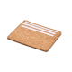 Picture of CORK CARDHOLDER with Rfid in Brown