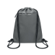 Picture of DRAWSTRING BAG in 600D RPET in Grey