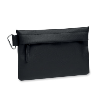 Picture of ORGANIZER POUCH in 600D RPET in Black
