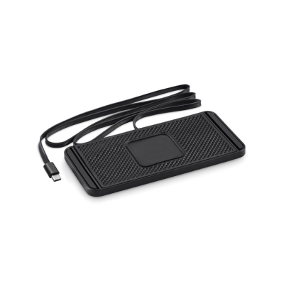 Picture of PAD CAR CORDLESS CHARGER 15W in Black.