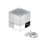 Picture of GLASS CUBE AWARD in White