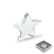 Picture of GLASS STAR AWARD in White