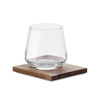 Picture of WHISKY SHORT DRINK GLASS SET in White