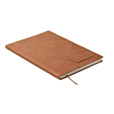 Picture of A5 NOTE BOOK in Smokey PU in Brown