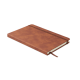 Picture of A5 SMOKEY PU NOTE BOOK in Brown
