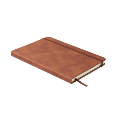 Picture of A5 SMOKEY PU NOTE BOOK in Brown