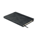 Picture of A5 SMOKEY PU NOTE BOOK in Black