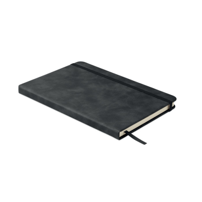 Picture of A5 SMOKEY PU NOTE BOOK in Black