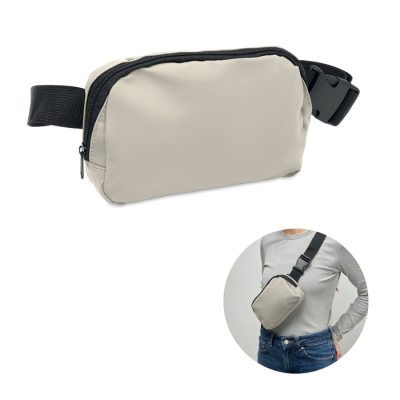 Picture of WAIST BAG in 210D Polyester in White