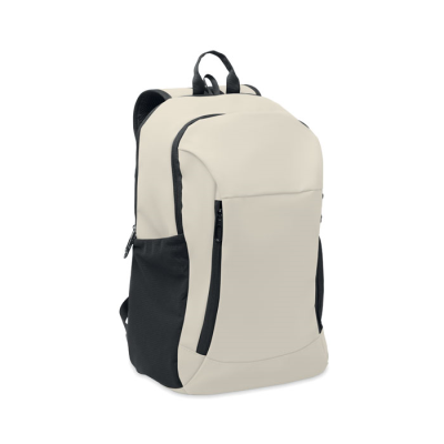 Picture of 15 INCH SOFT PU LAPTOP BACKPACK RUCKSACK in White
