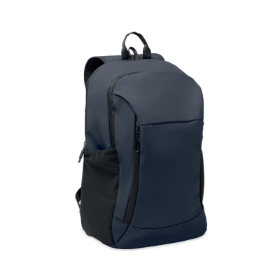 Picture of 15 INCH SOFT PU LAPTOP BACKPACK RUCKSACK in Blue