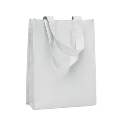 Picture of SMALL GIFT BAG in RPET in White