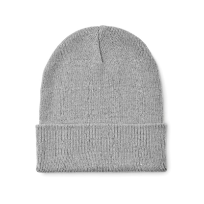 Picture of KNITTED BEANIE with Cuff in Grey