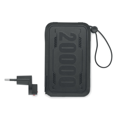 Picture of POWER BANK 20000 MAH in ABS in Black