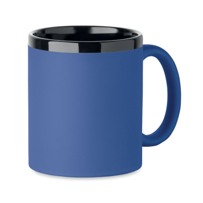 Picture of CERAMIC POTTERY MUG FOR LASER 300 ML in Blue