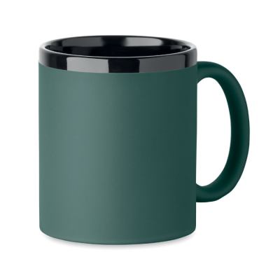 Picture of CERAMIC POTTERY MUG FOR LASER 300 ML in Green