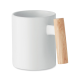 Picture of CERAMIC POTTERY MUG 320 ML in White