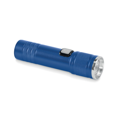 Picture of RECHARGEABLE COB LIGHT TORCH in Blue