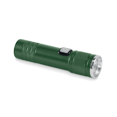 Picture of RECHARGEABLE COB LIGHT TORCH in Green
